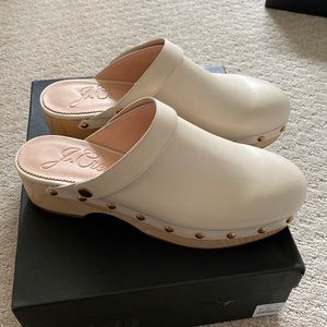 NEW JCREW Grace Leather Clog